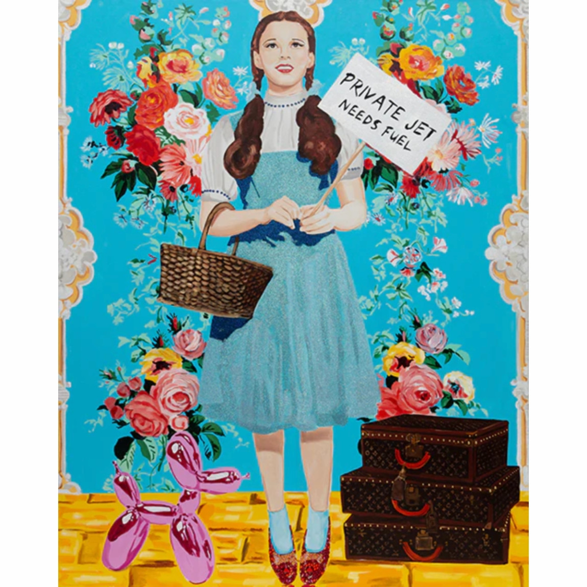 Картина Private Jet Needs Fuel