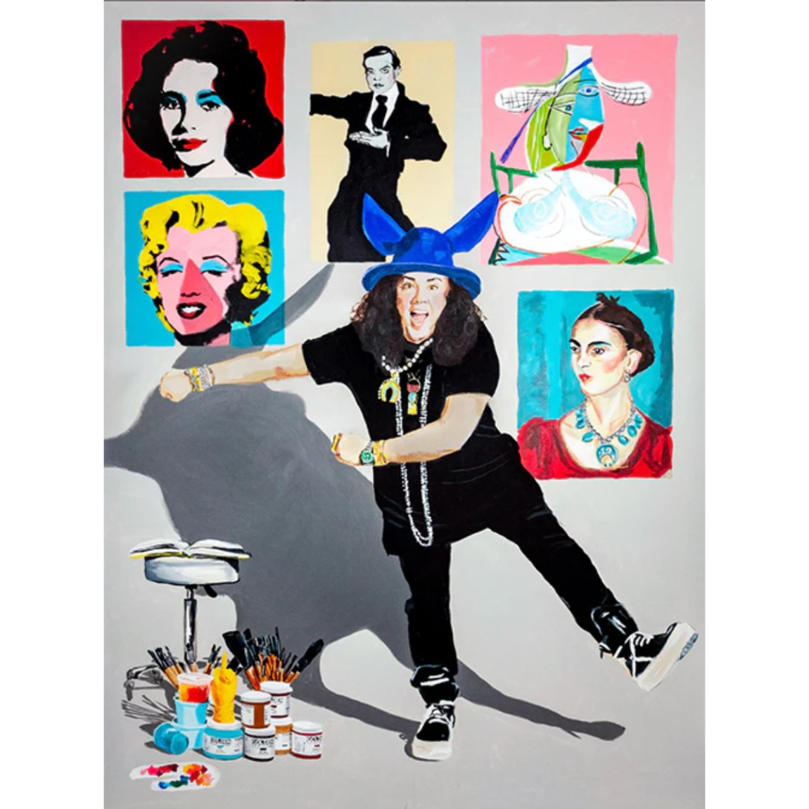 Картина Self Portrait With My Mentors