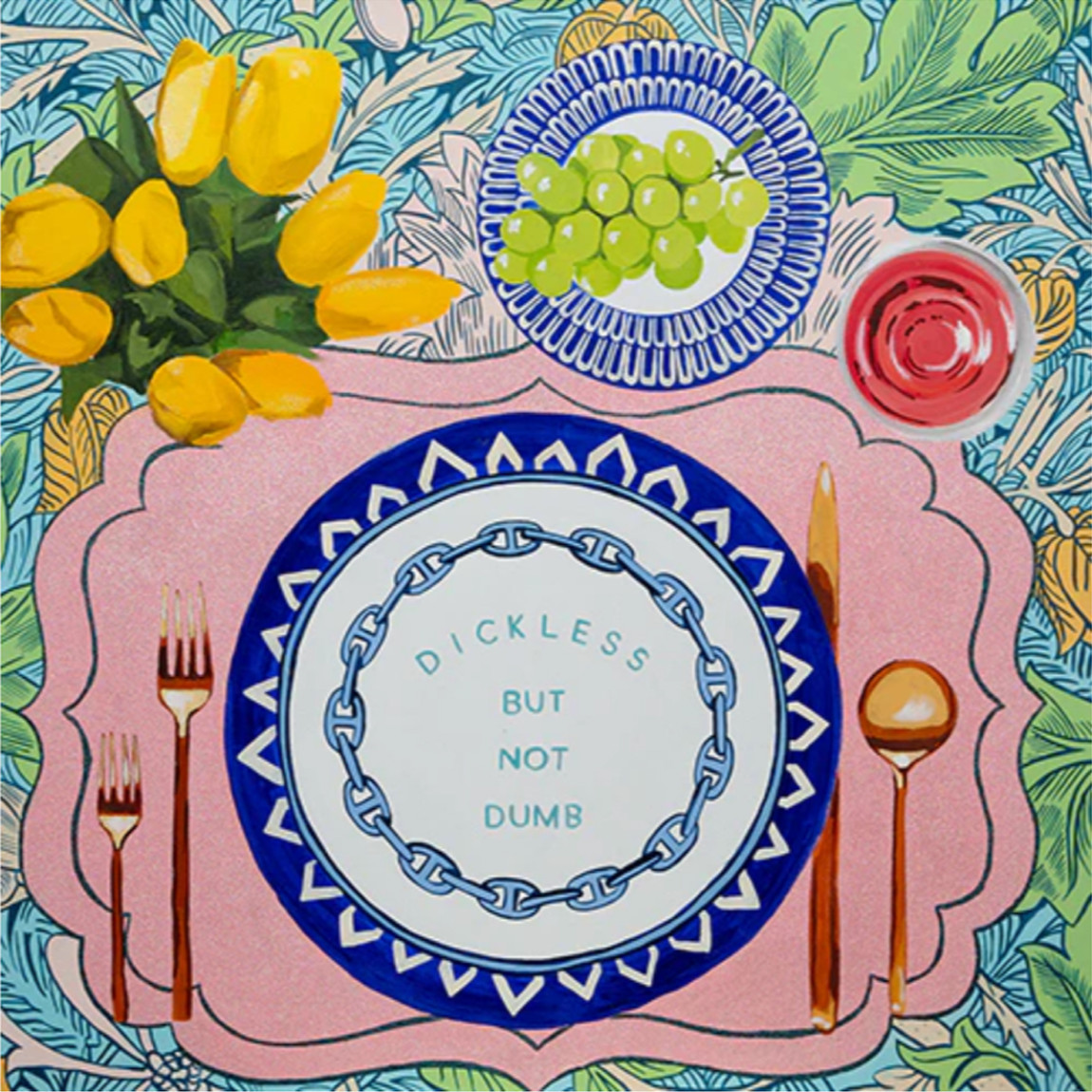 Картина Table Talk Dickless but Not Dumb