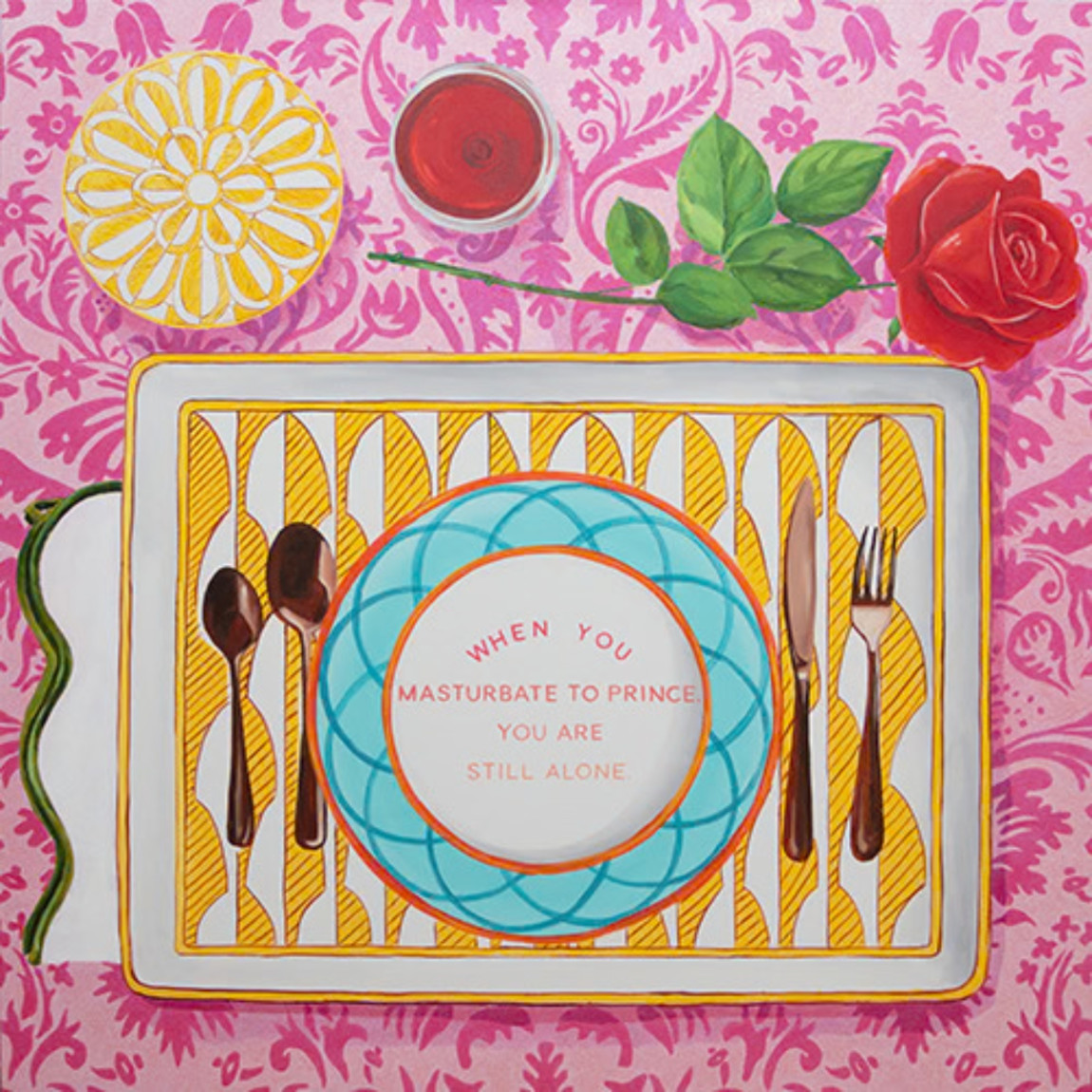 Картина Table Talk When You Masturbate to Prince You Are Still Alone