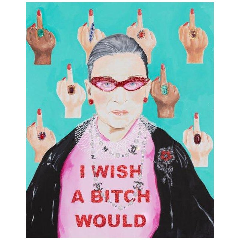 Картина Wish A Bitch Would