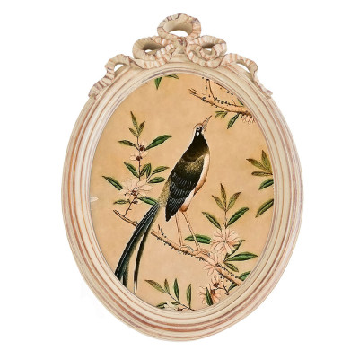 Картина в раме «Бернадетт» Beige and Green Chinoiserie 1