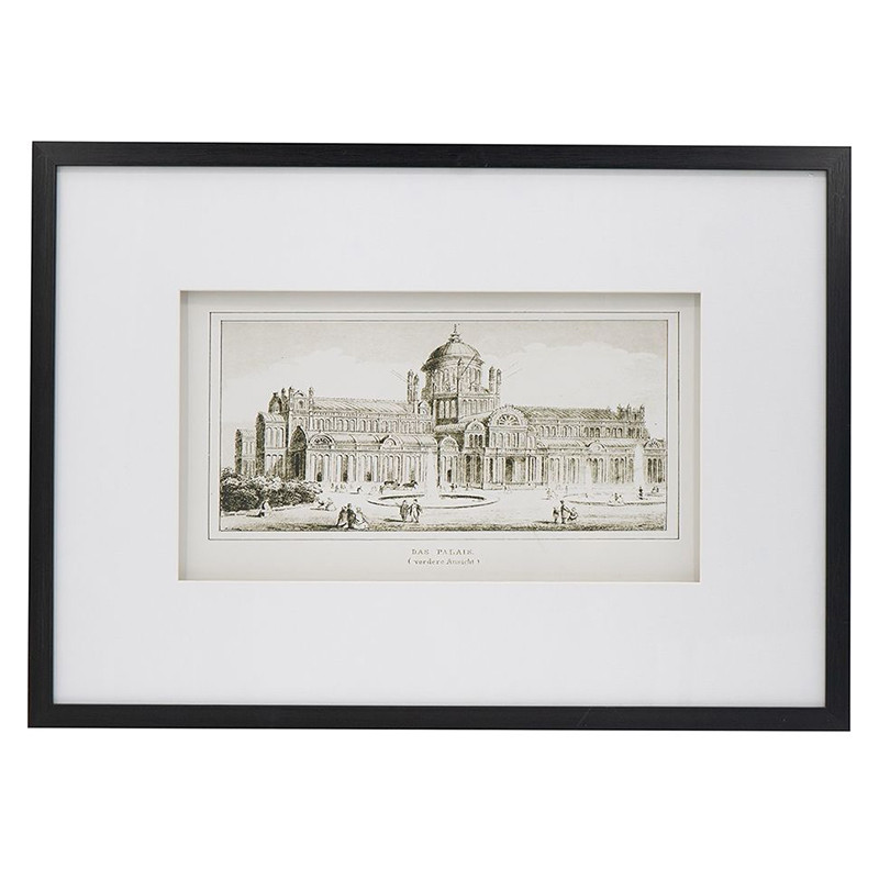 Картина с изображением здания Roman paintings