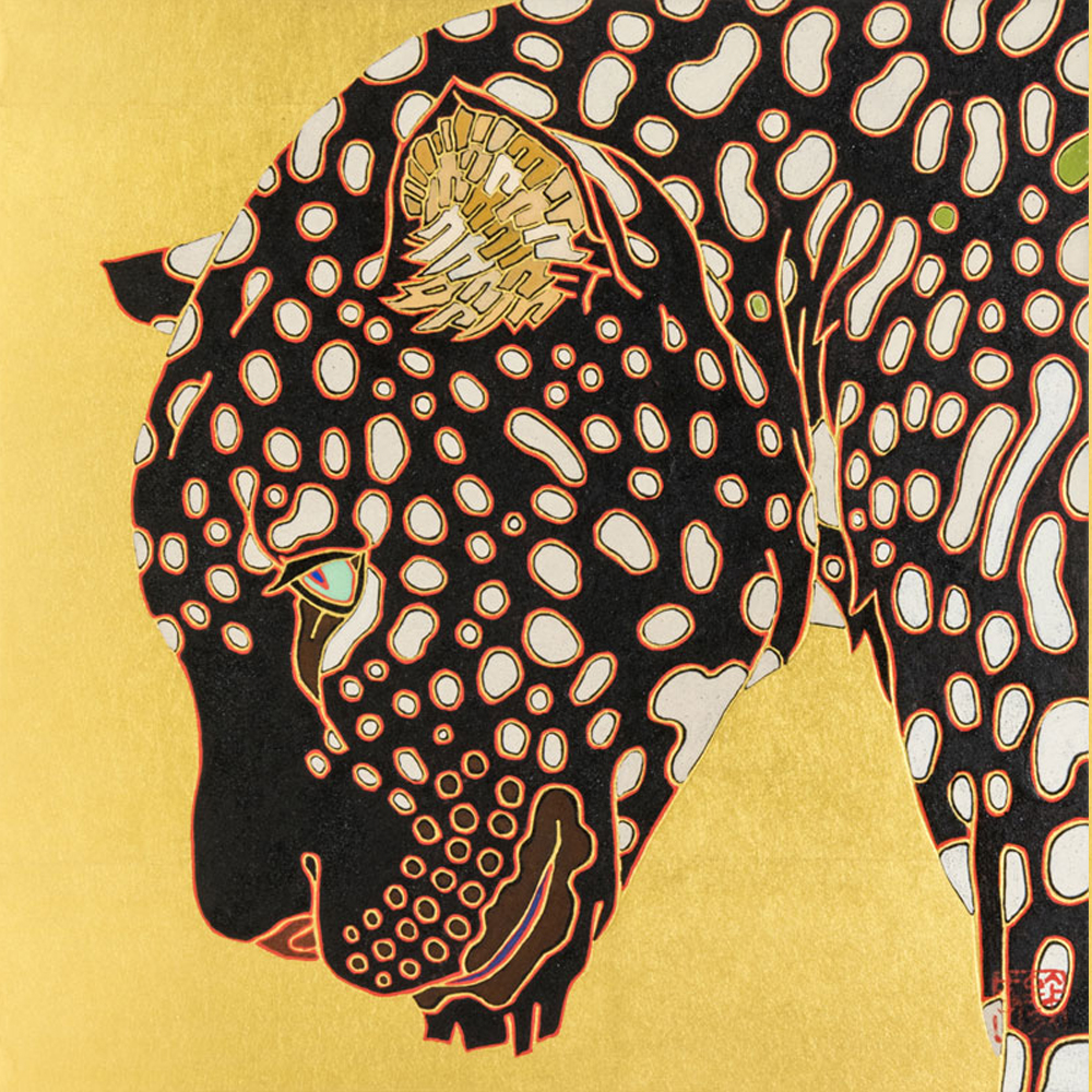 Картина Чёрная Пантера Black Predatory Panther