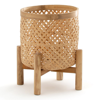 Кашпо на ножках из бамбука Bamboo Decor
