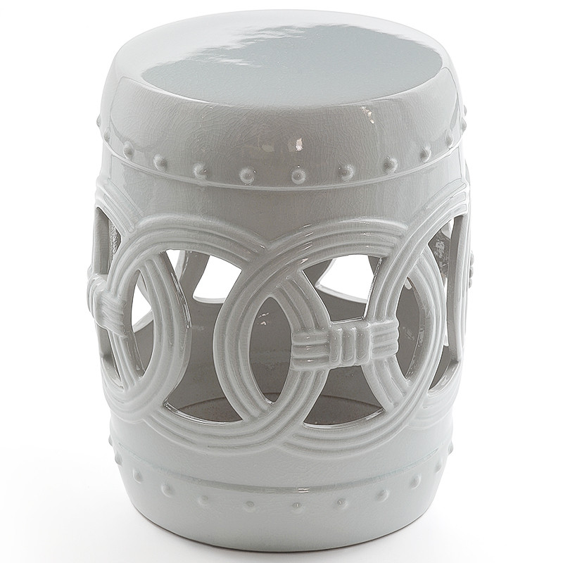 Керамический табурет Ceramic Chair white