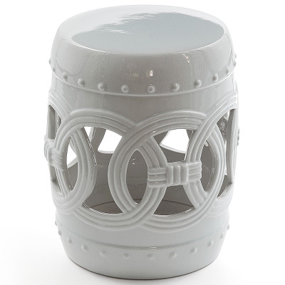 Керамический табурет Ceramic Chair white