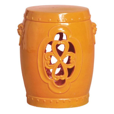 Керамический табурет Clover Garden Stool - Orange