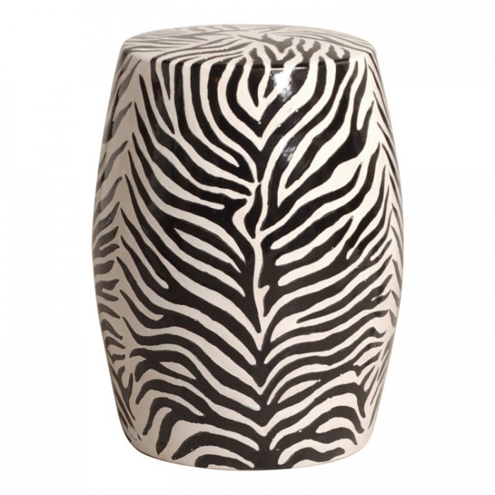 Керамический табурет Zebra