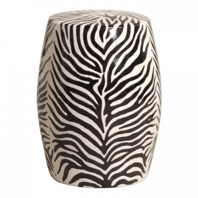 Керамический табурет Zebra