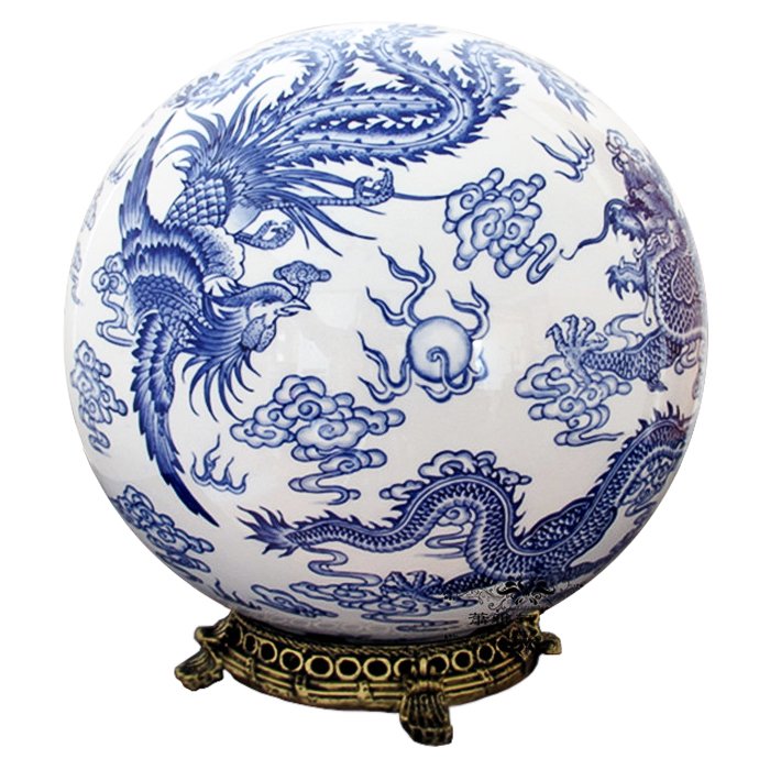 Китайский шар-ваза Дракон