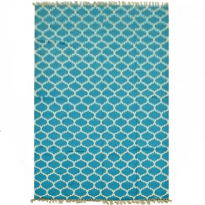 Ковер Ornament Cotton Blue 100% хлопок