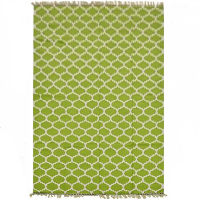 Ковер Ornament Cotton Green 100% хлопок