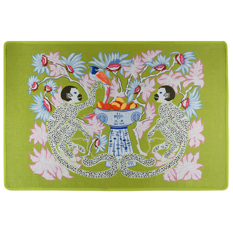 Ковер Two Monkeys green