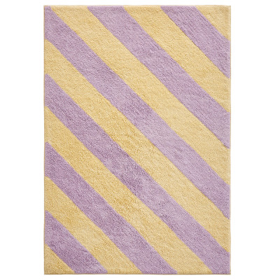 Ковер детский в полоску из хлопка Soft Hugs