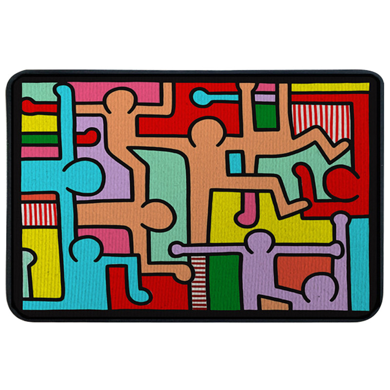 Ковер для прихожей и ванной Keith Haring Rug