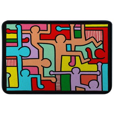 Ковер для прихожей и ванной Keith Haring Rug