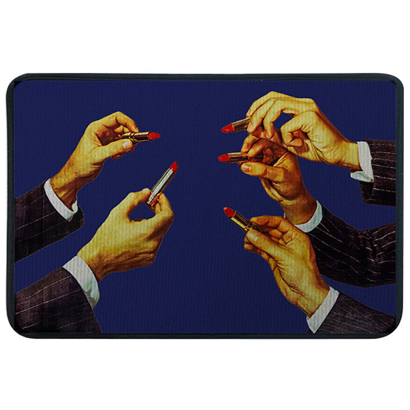 Ковер для прихожей и ванной Seletti Lipstick Rug