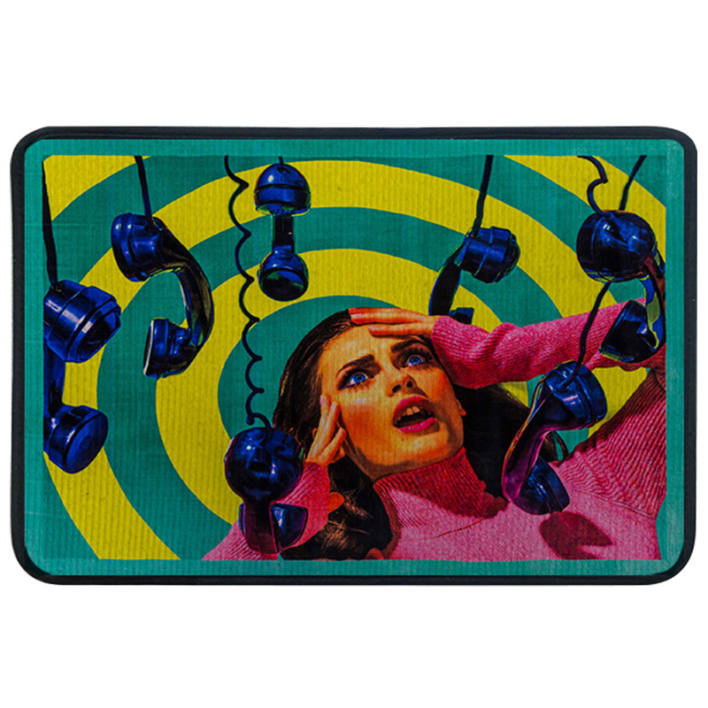 Ковер для прихожей и ванной Seletti Phone Rug