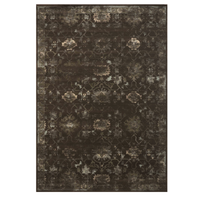 Ковёр из вискозы Indian pattern Choco
