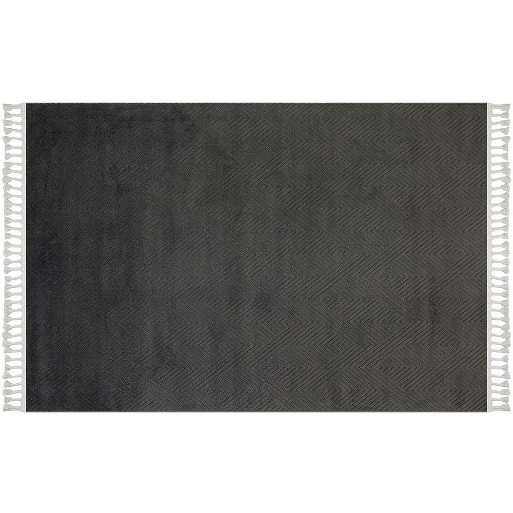 Ковер из полиэстера Black and white continent