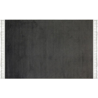 Ковер из полиэстера Black and white continent