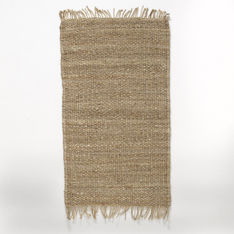 Ковер с бахромой 100% джут