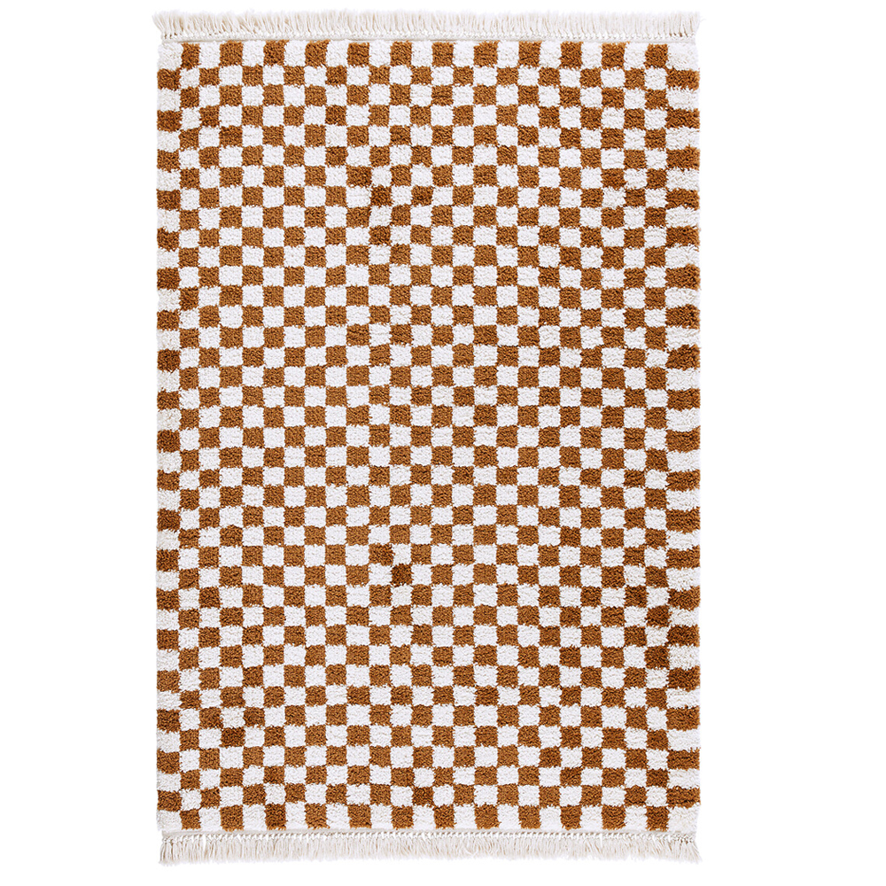 Ковер с шахматным принтом Chess Layout
