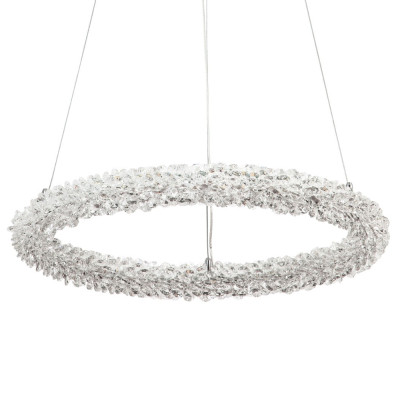 Кольцевая люстра с хрустальным декором Gilbertine Crystal Ring Chandelier