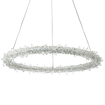 Кольцевая люстра украшенная кристаллами из хрусталя Gilbertine Crystals Ring Chandelier