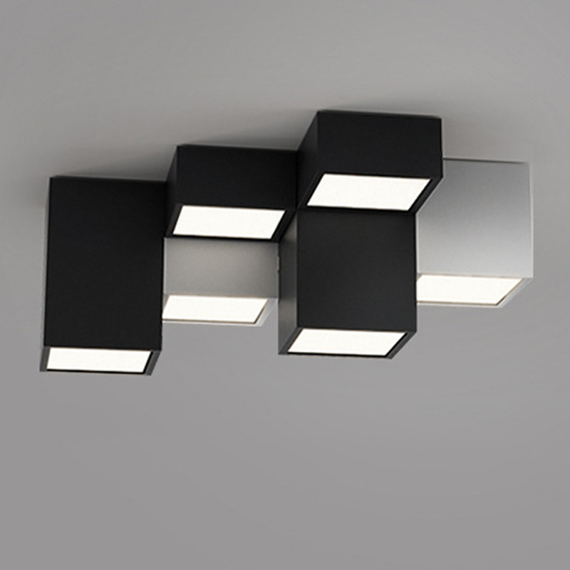 Комбинация из 7-ти геометрических потолочных светильников Seven Geometric Lamps