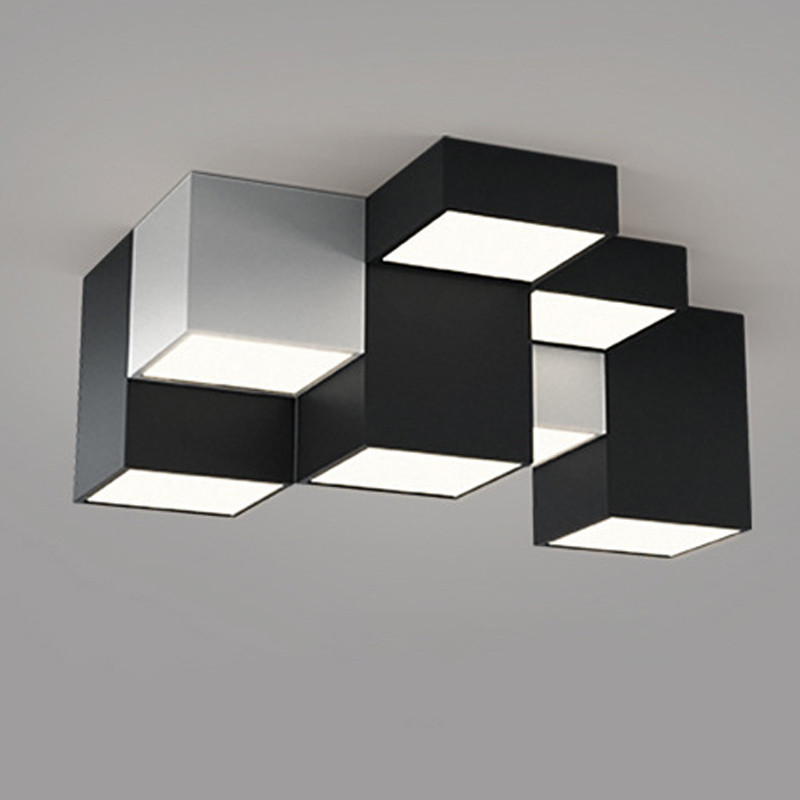 Комбинация из 9-ти геометрических потолочных светильников Nine Geometric Lamps
