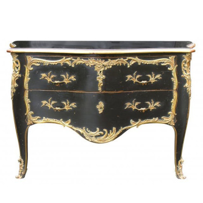 Комод L.XV CHEST OF DRAWERS IN THE STYLE OF B.V.R Black