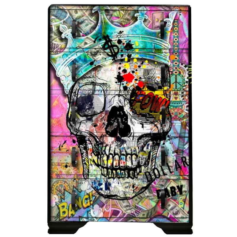 Комод Skull in graffiti style