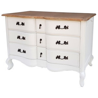 Комод бежевый в стиле Прованс Montmartre Provence Beige Wide