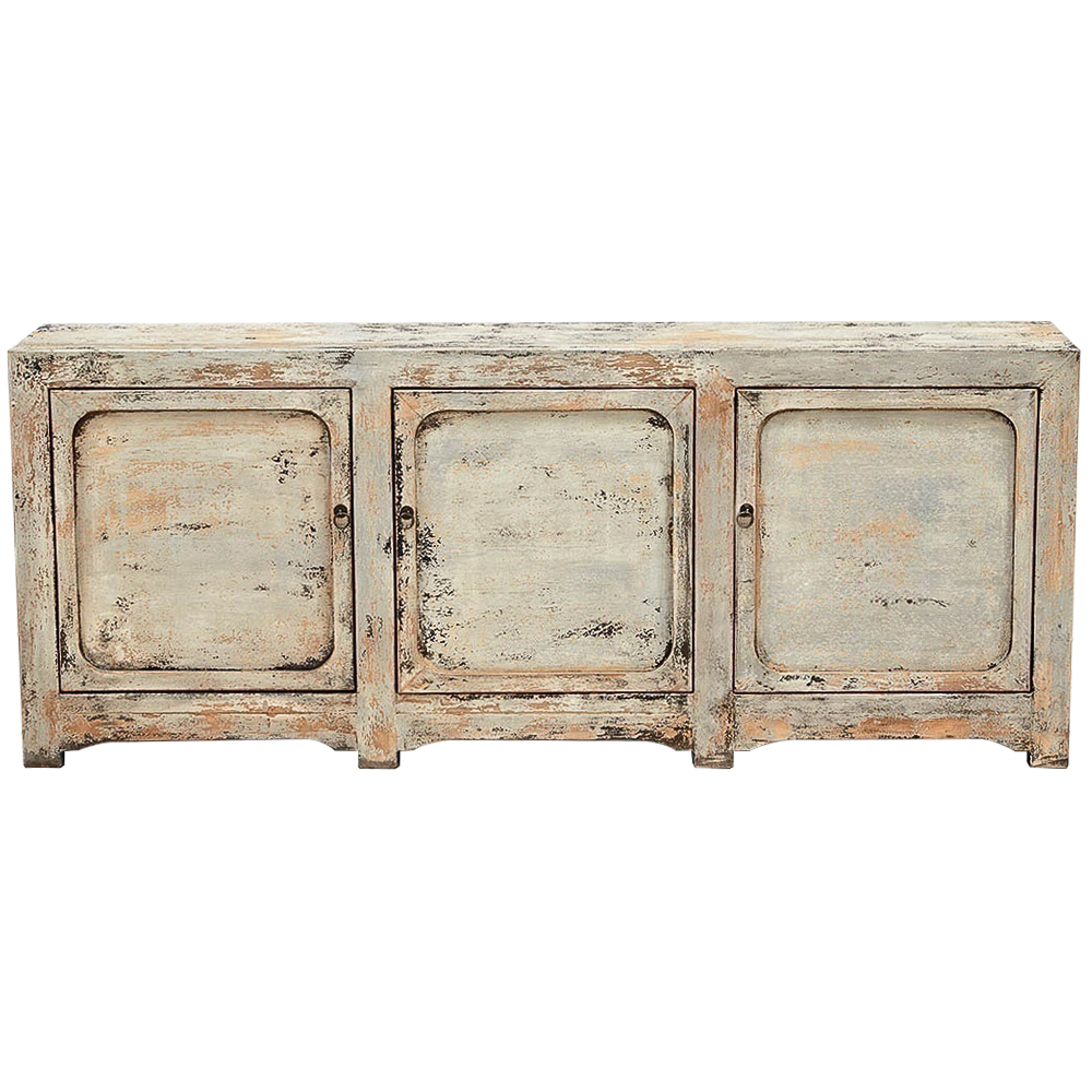 Комод в винтажном стиле с 3-мя дверцами Cardenas Chest of Drawers Vintage Beige