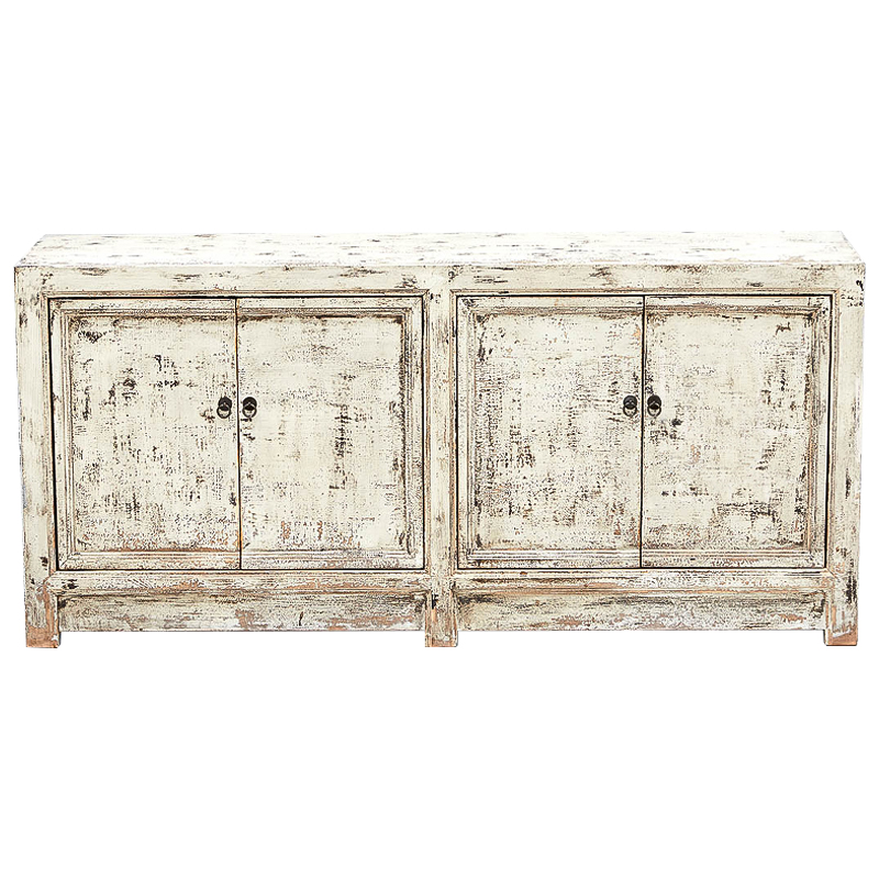 Комод в винтажном стиле с 4-мя дверцами Reynard Chest of Drawers Vintage Ivory