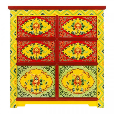 Комод в китайском стиле Chinese Multicolor