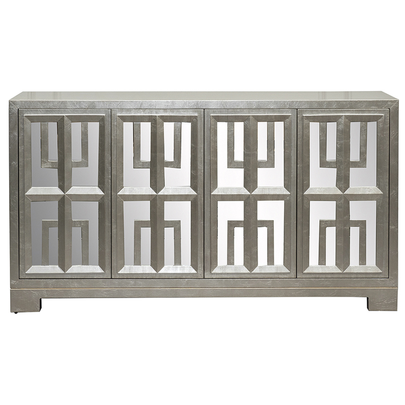 Комод в стиле Арт-деко с зеркальным фасадом Torben Chest of drawers mirror facade