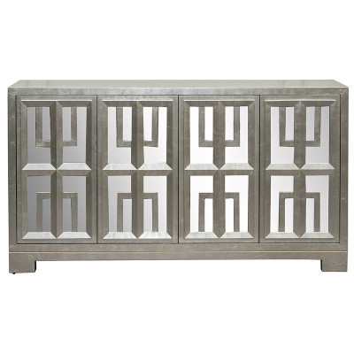 Комод в стиле Арт-деко с зеркальным фасадом Torben Chest of drawers mirror facade