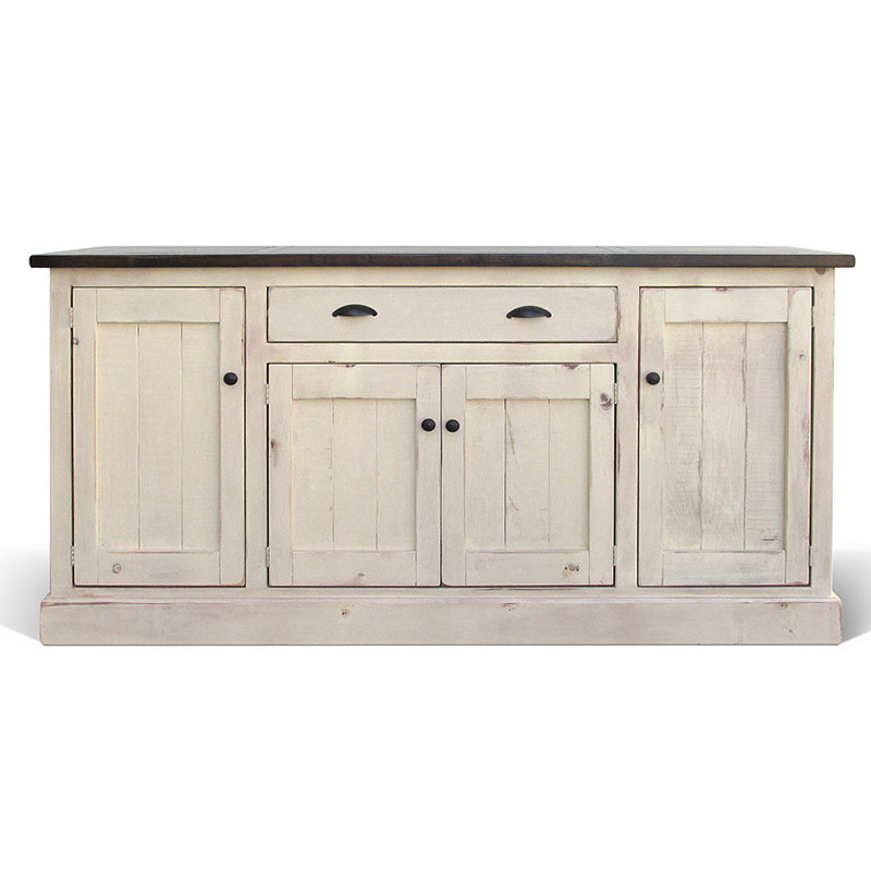 Комод в стиле прованс Maiken Provence HARMONIE Weathered Light Ivory Слоновая кость