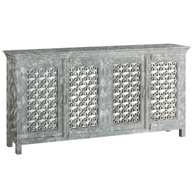Комод в стиле прованс с декорированным резным фасадом Asger Provence Chest of Drawers