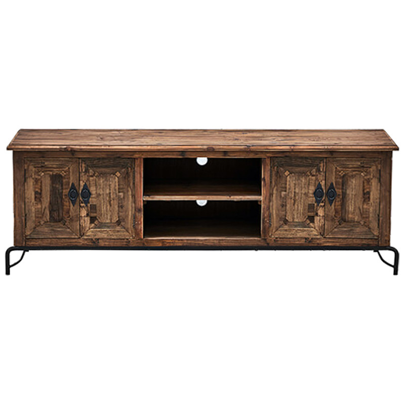Комод длинный в стиле лофт Ennio Wood Commode