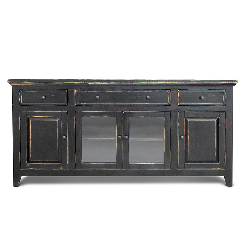 Комод длинный в стиле прованс Geronimo Provence HARMONIE Weathered Charcoal long