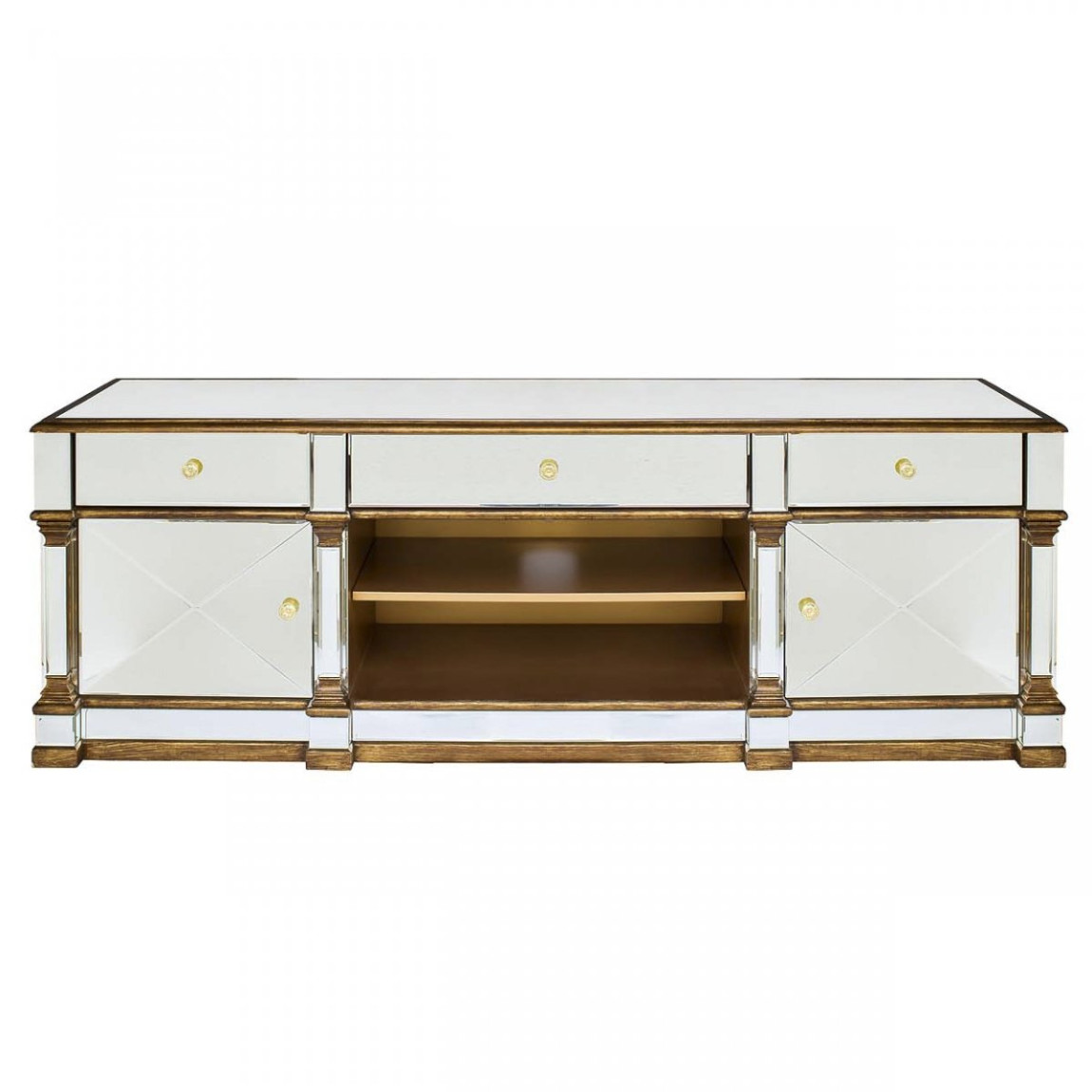Комод зеркальный Mirrored Wide Commode