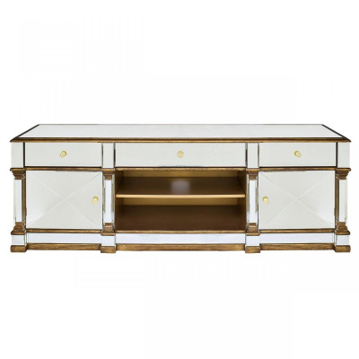 Комод зеркальный Mirrored Wide Commode