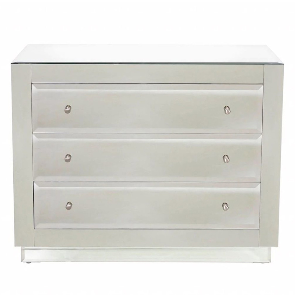 Комод зеркальный с 3-мя ящиками Mirror Chest of Drawers