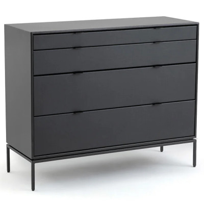 Комод из металла и кожи Guarin Chest of Drawers