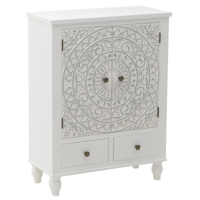 Комод прованс с декорированным резным фасадом Thorsten Provence Chest of Drawers