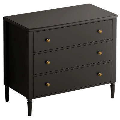 Комод с 3 ящиками Blues Black